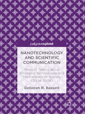 cover image of Nanotechnology and Scientific Communication
